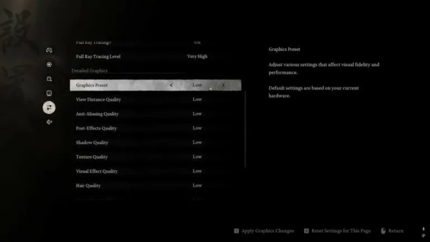 Black Myth: Wukong - Cách khắc phục lỗi giật lag, tụt FPS