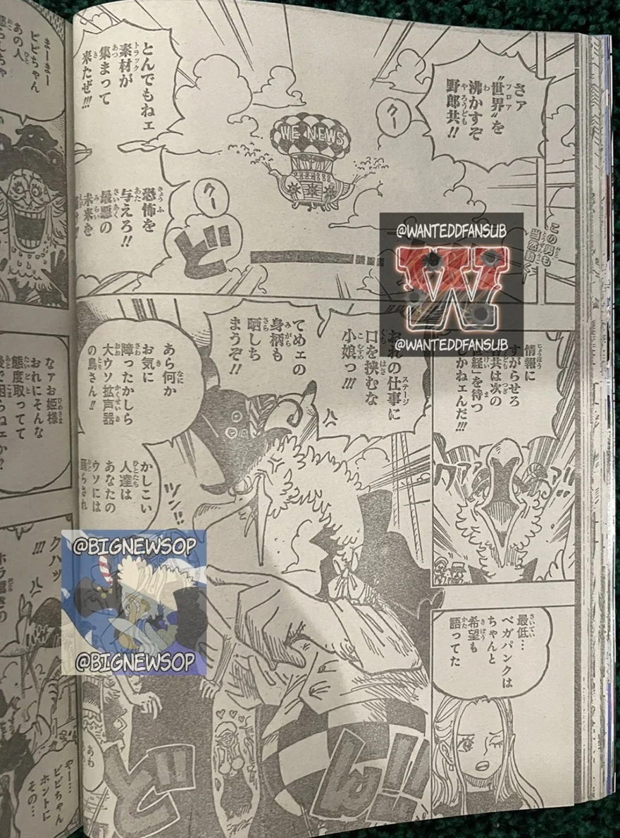 Spoiler One Piece Chap 1124: Lilith chính là Vegapunk