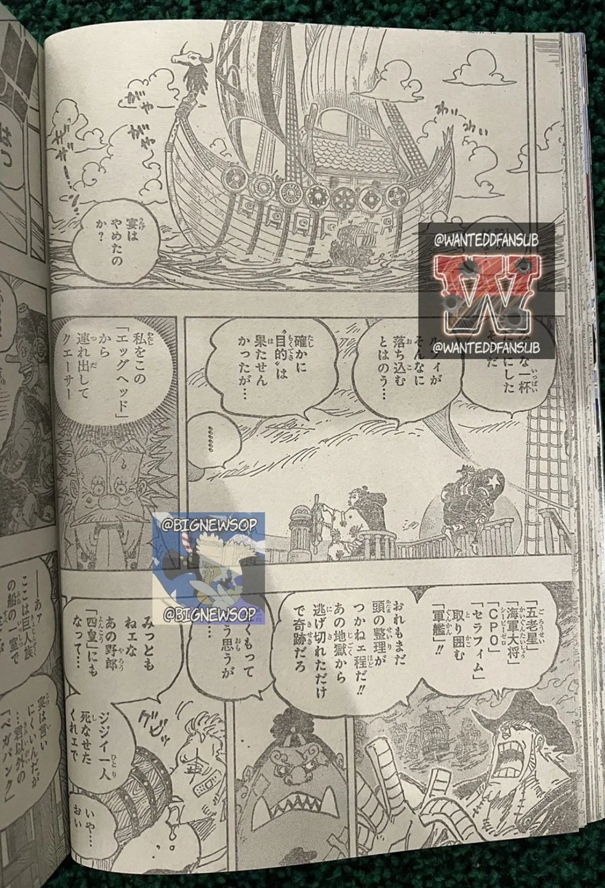 Spoiler One Piece Chap 1124: Lilith chính là Vegapunk