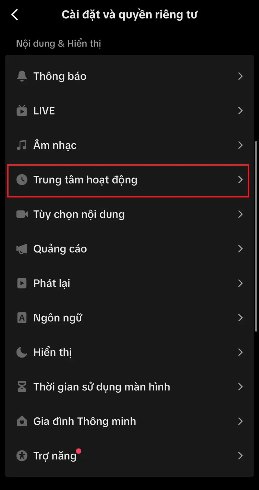 Cách xem lại bình luận của mình trên TikTok