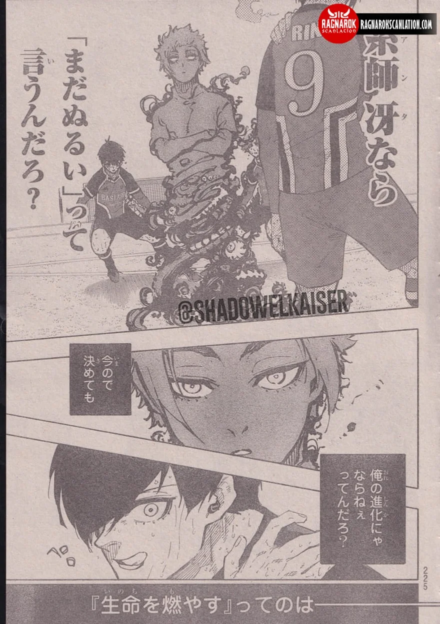 Spoiler Blue Lock chap 273: Rin 