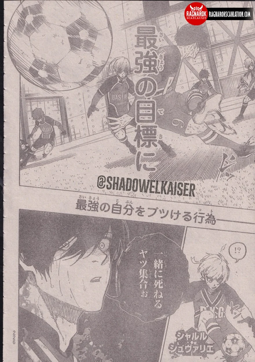 Spoiler Blue Lock chap 273: Rin 