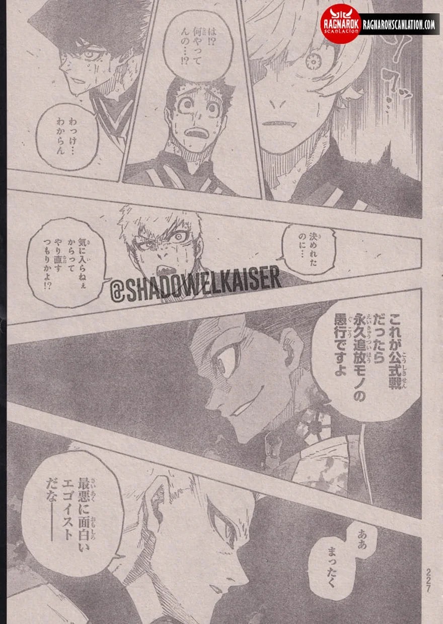 Spoiler Blue Lock chap 273: Rin 