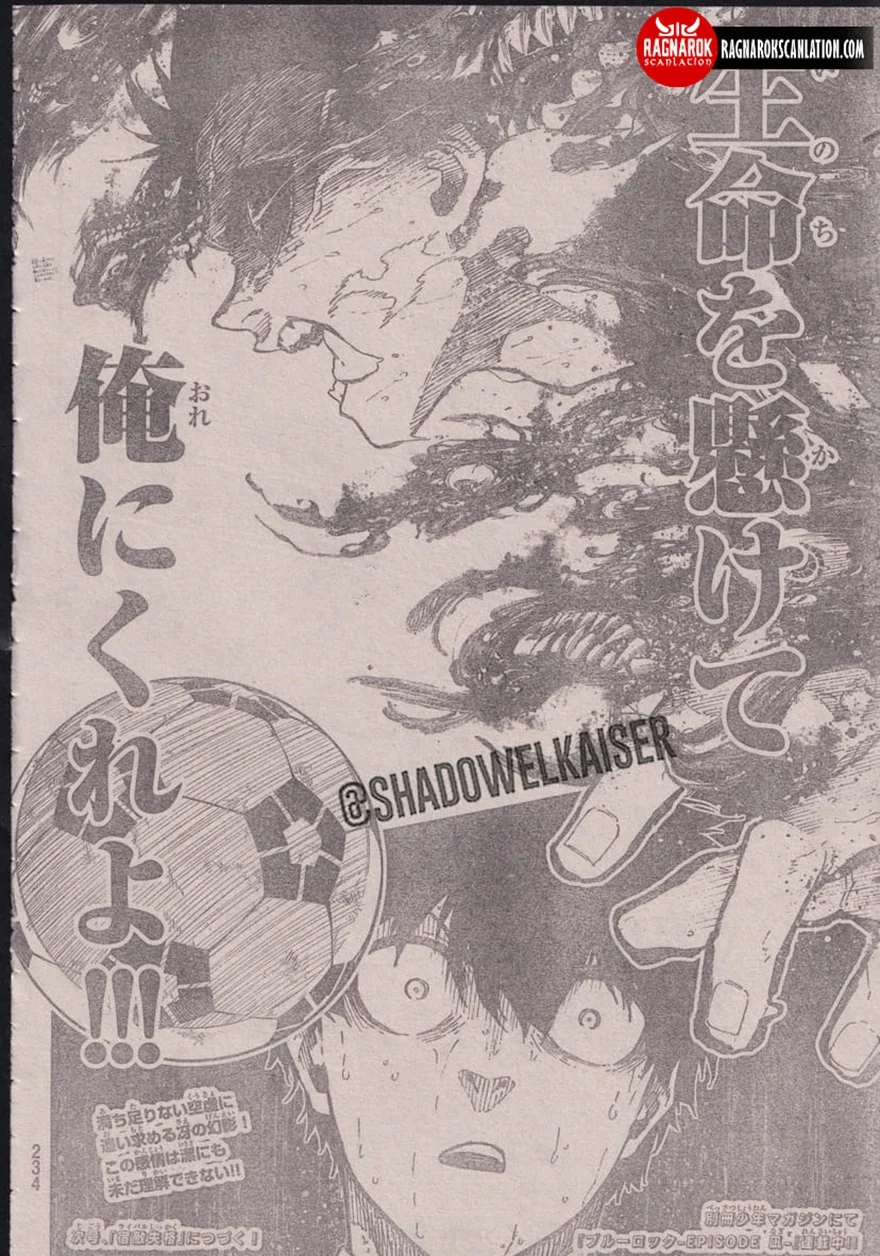Spoiler Blue Lock chap 273: Rin 