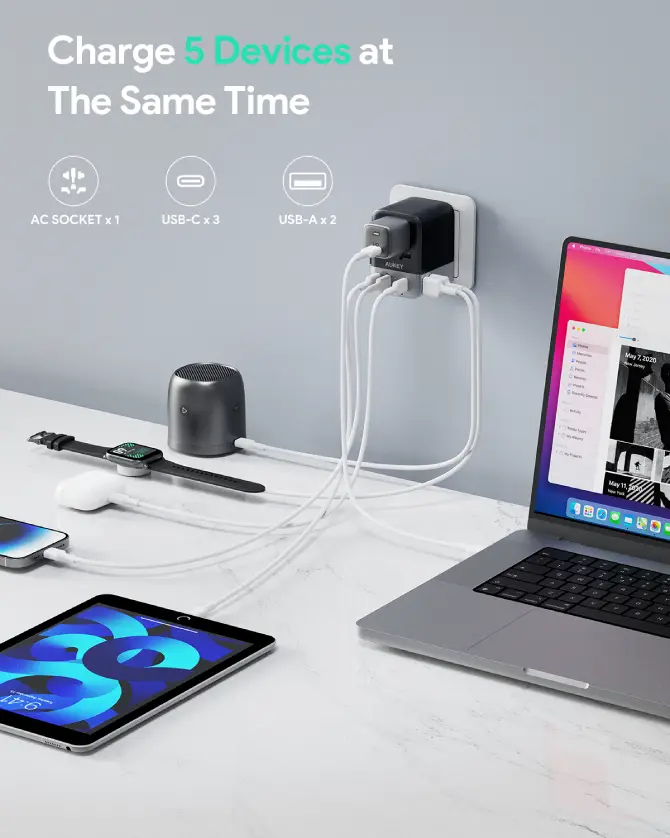 Sạc đa năng Aukey PD35W PA-TA07A