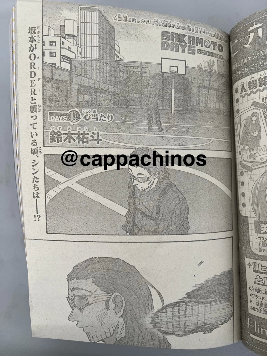 Spoiler Sakamoto Days chap 180
