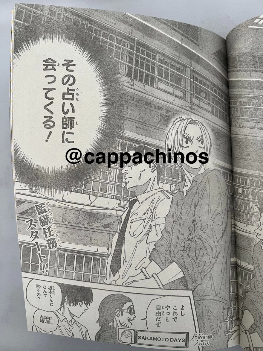 Spoiler Sakamoto Days chap 180