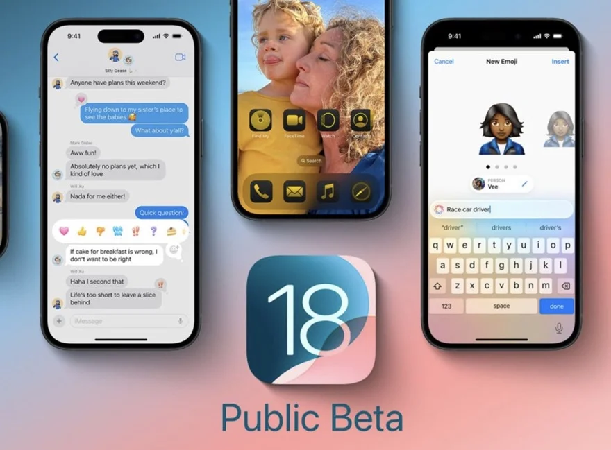 Apple phát hành iOS 18 Public Beta 5 cho người dùng
