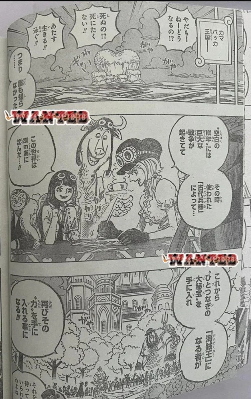 Spoiler One Piece Chap 1125: Sự tái sinh của Vegapunk