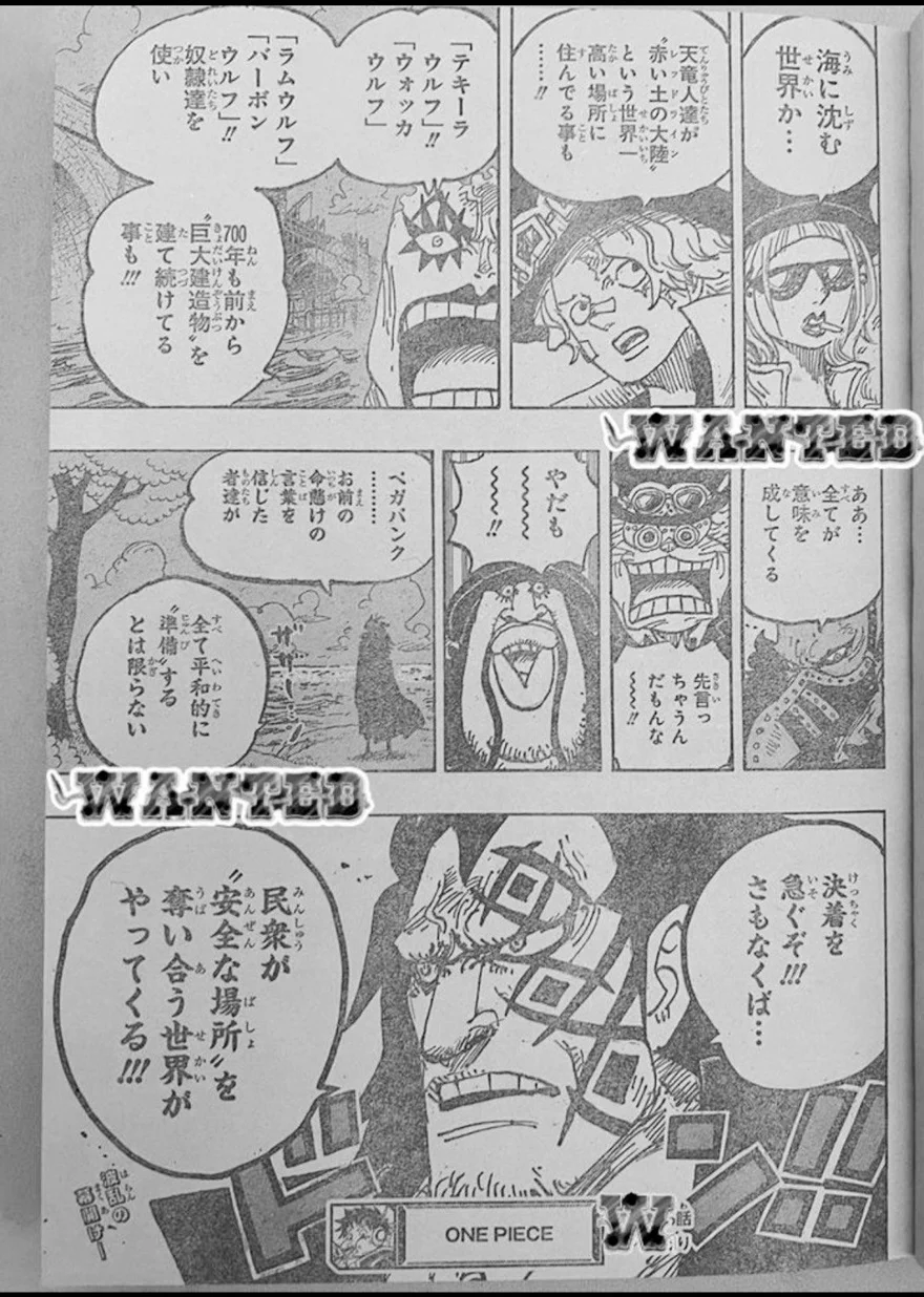 Spoiler One Piece Chap 1125: Sự tái sinh của Vegapunk