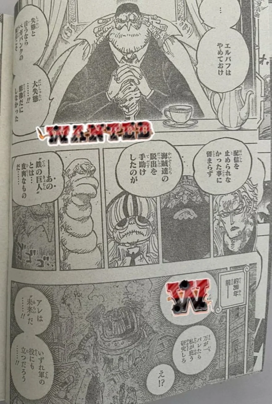 Spoiler One Piece Chap 1125: Sự tái sinh của Vegapunk