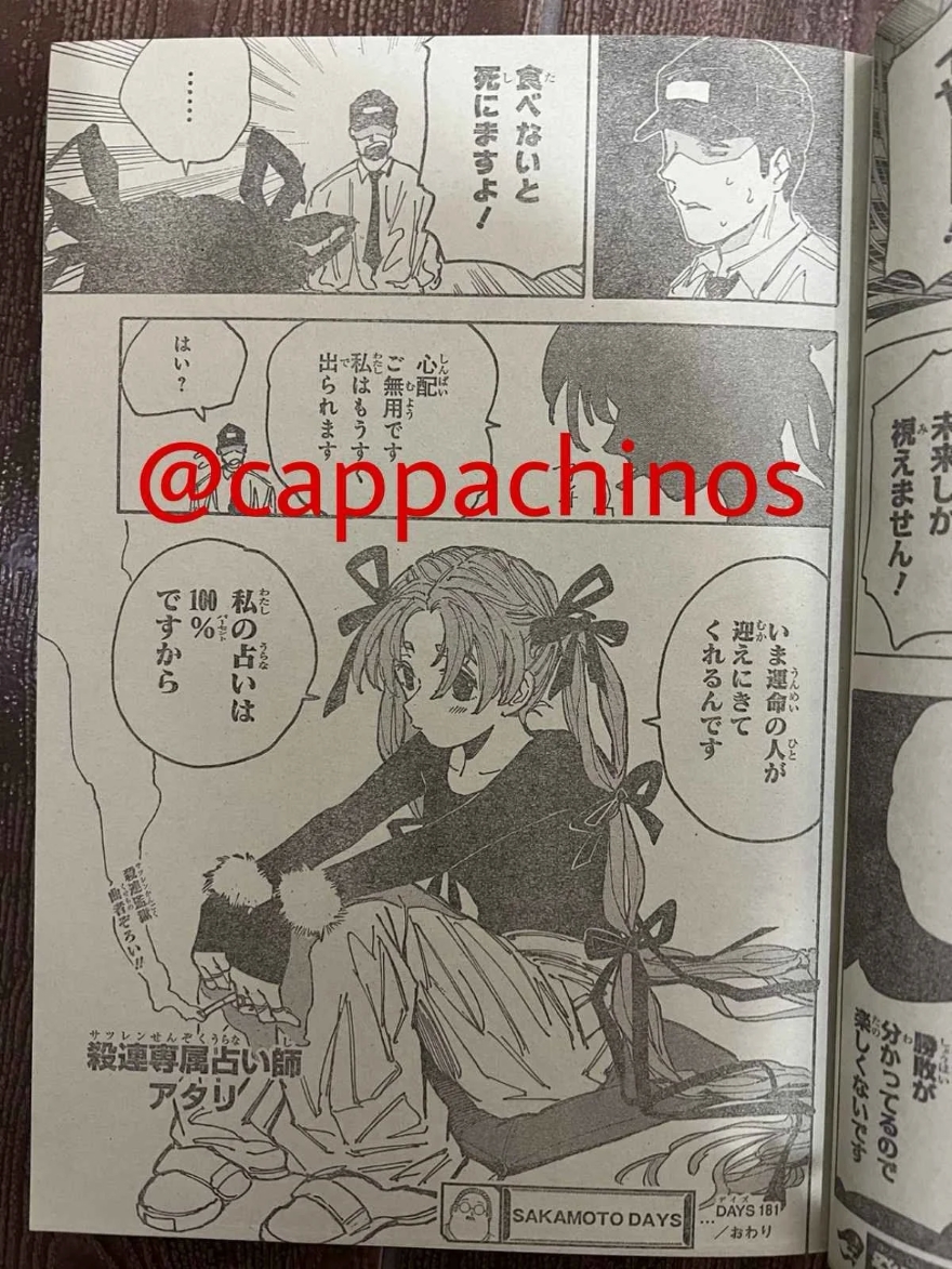 Spoiler Sakamoto Days Chap 181