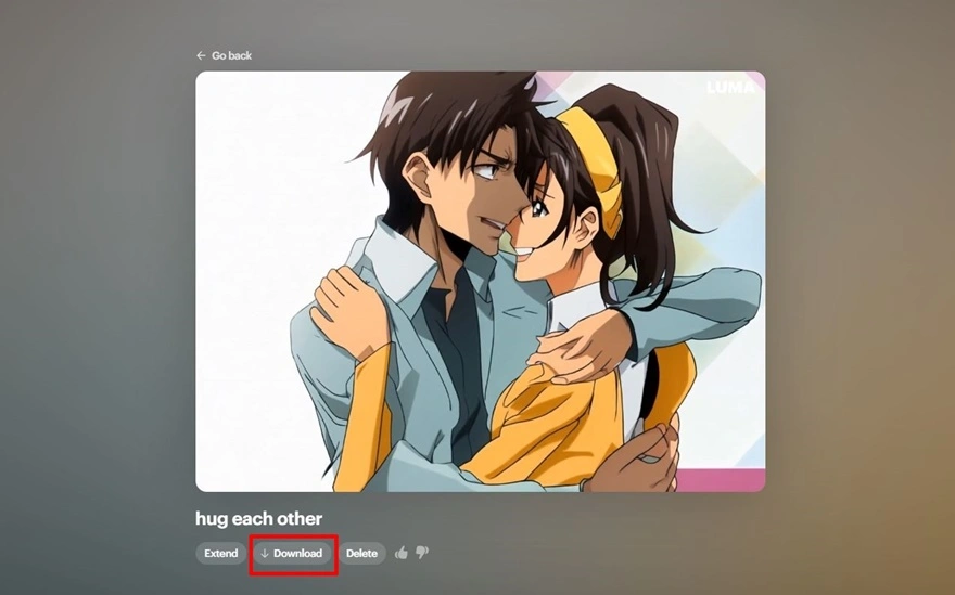 Cách làm video ôm nhau bằng AI đăng TikTok