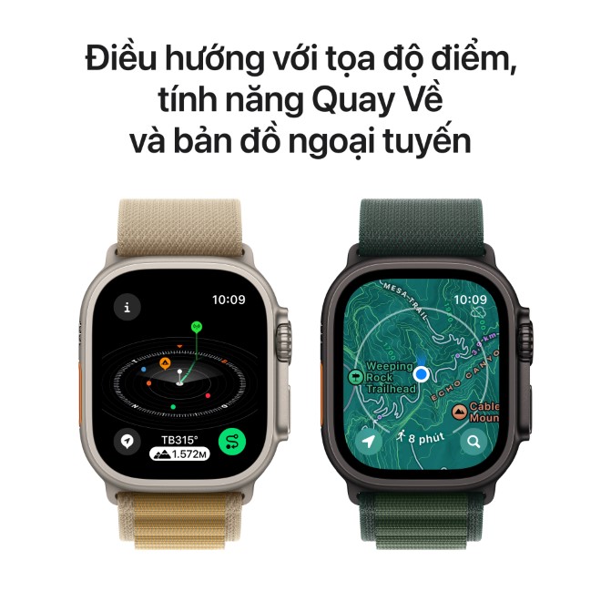 Apple Watch Ultra 2 LTE 49mm Titan Dây Alpine Loop