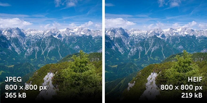 File ảnh HEIF là gì 