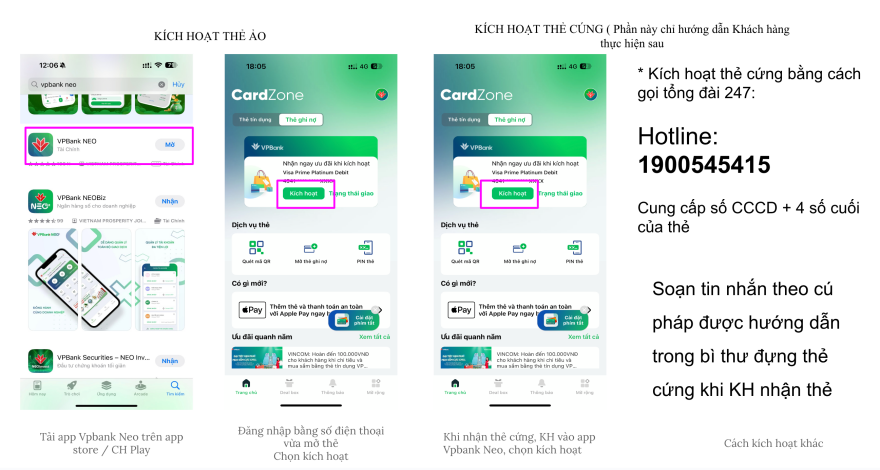 Giảm 1 TRIỆU cho khách mới mở thẻ tín dụng VPbank tại Minh Tuấn Mobile