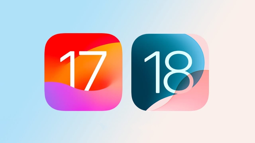 So sánh iOS 17.7 và iOS 18