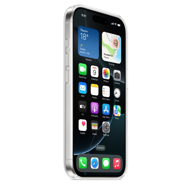 Ốp lưng MagSafe iPhone 16 Pro Apple Clear Chính Hãng