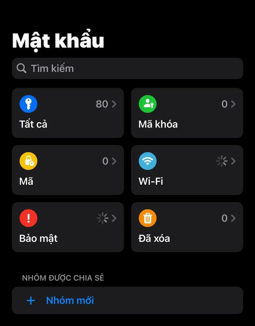 Sử dụng ứng dụng Mật khẩu của iOS 18