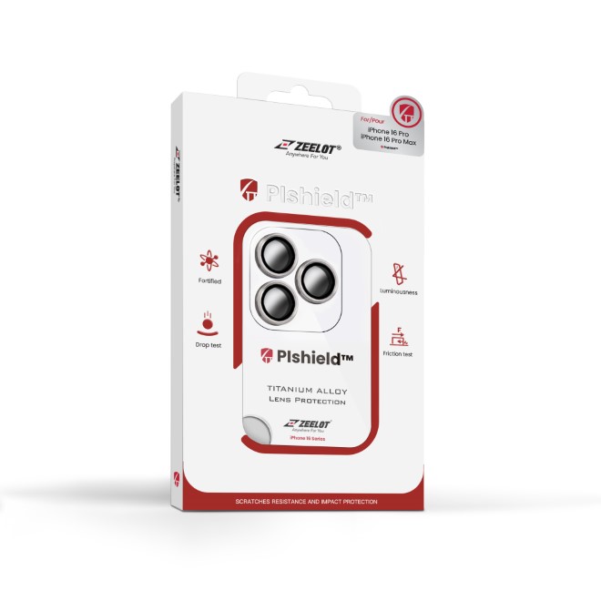 Dán bảo vệ camera iPhone 16 Pro/16 Pro Max Zeelot Pishield