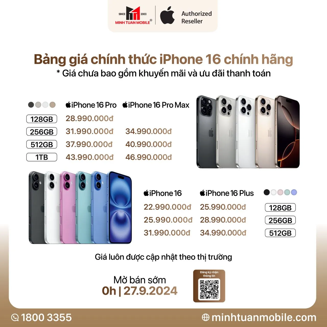 Đặt hàng trước iPhone 16 Pro