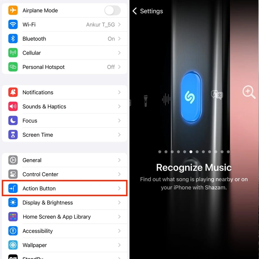 Tìm bài hát qua giai điệu trên iPhone