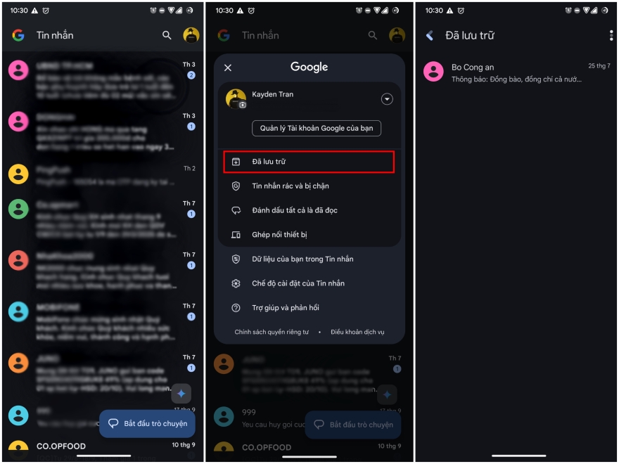 Cách khôi phục các tin nhắn đã xoá trên Android