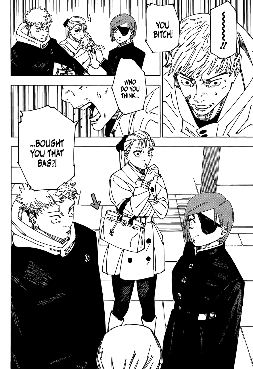 Spoiler Jujutsu Kaisen chap 271