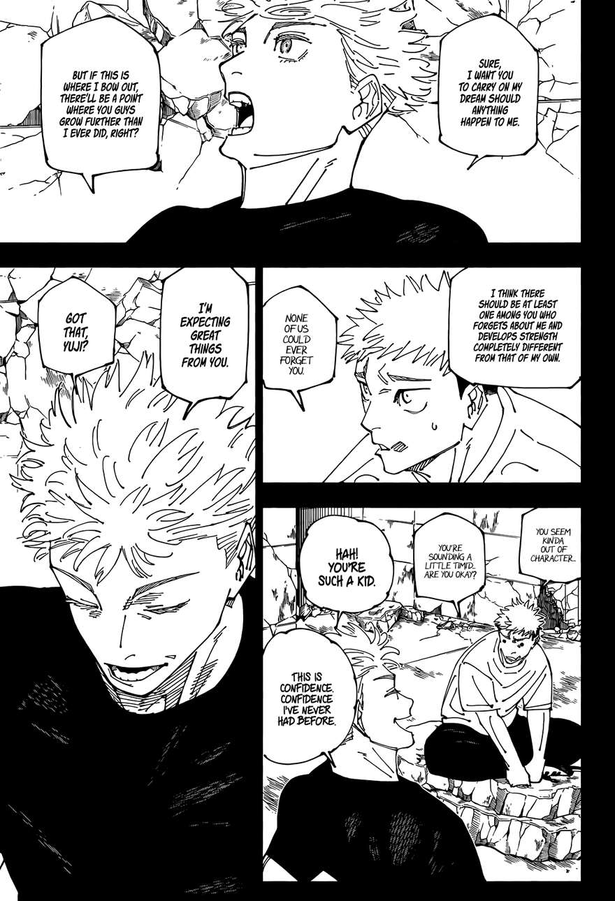 Spoiler Jujutsu Kaisen chap 271