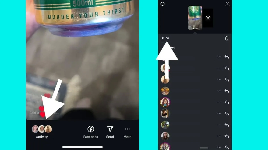 Instagram có thông báo khi chụp màn hình Story hay không