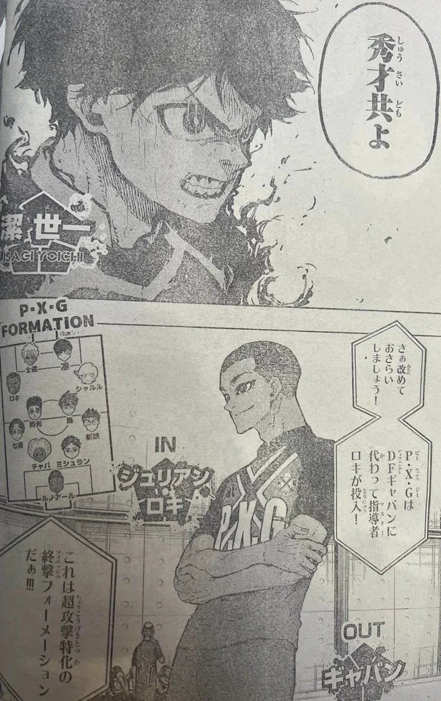 Phân tích Blue Lock Chap 277: Sự đối đầu của thiên tài