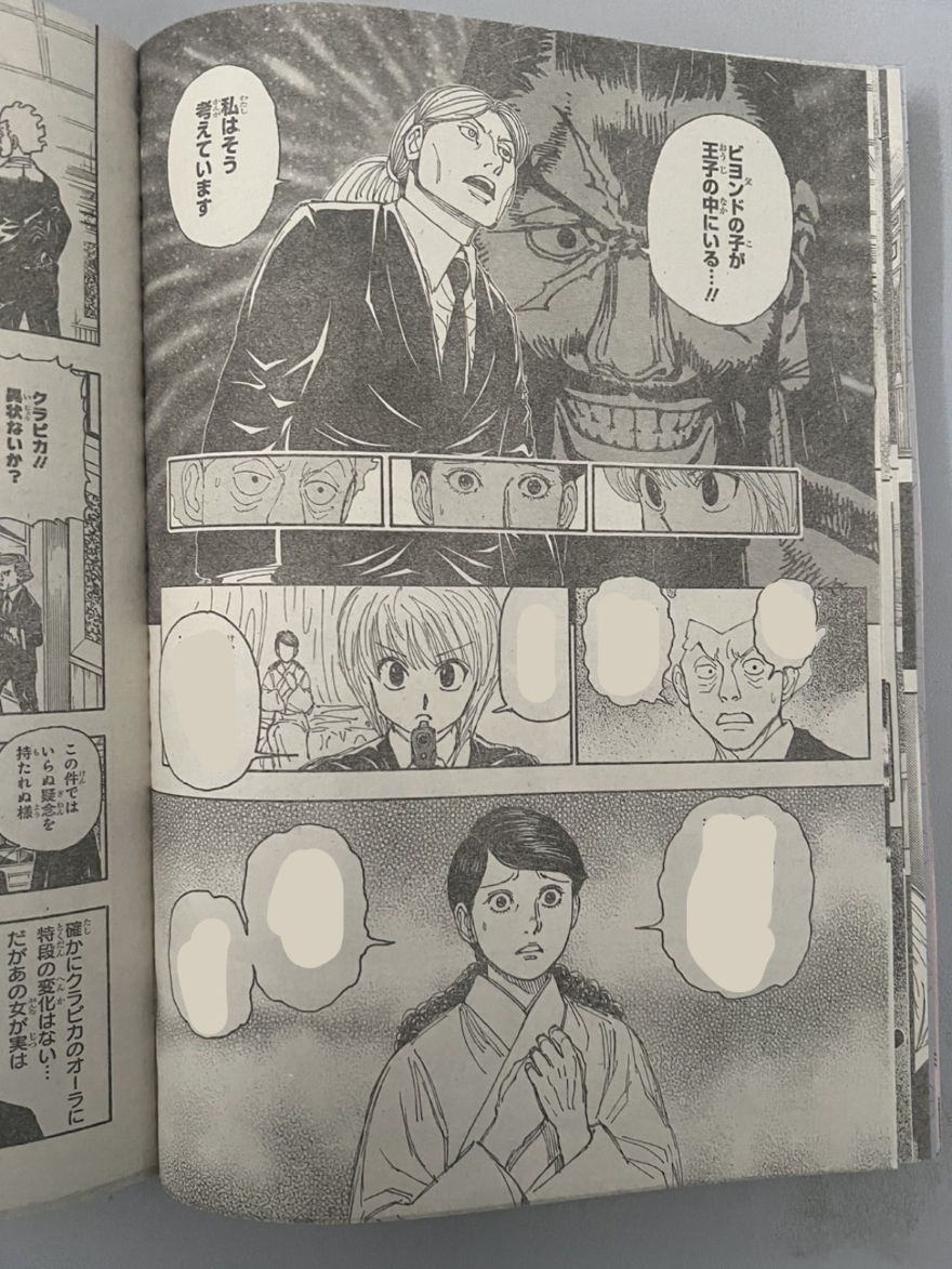 Spoiler Hunter X Hunter chap 401