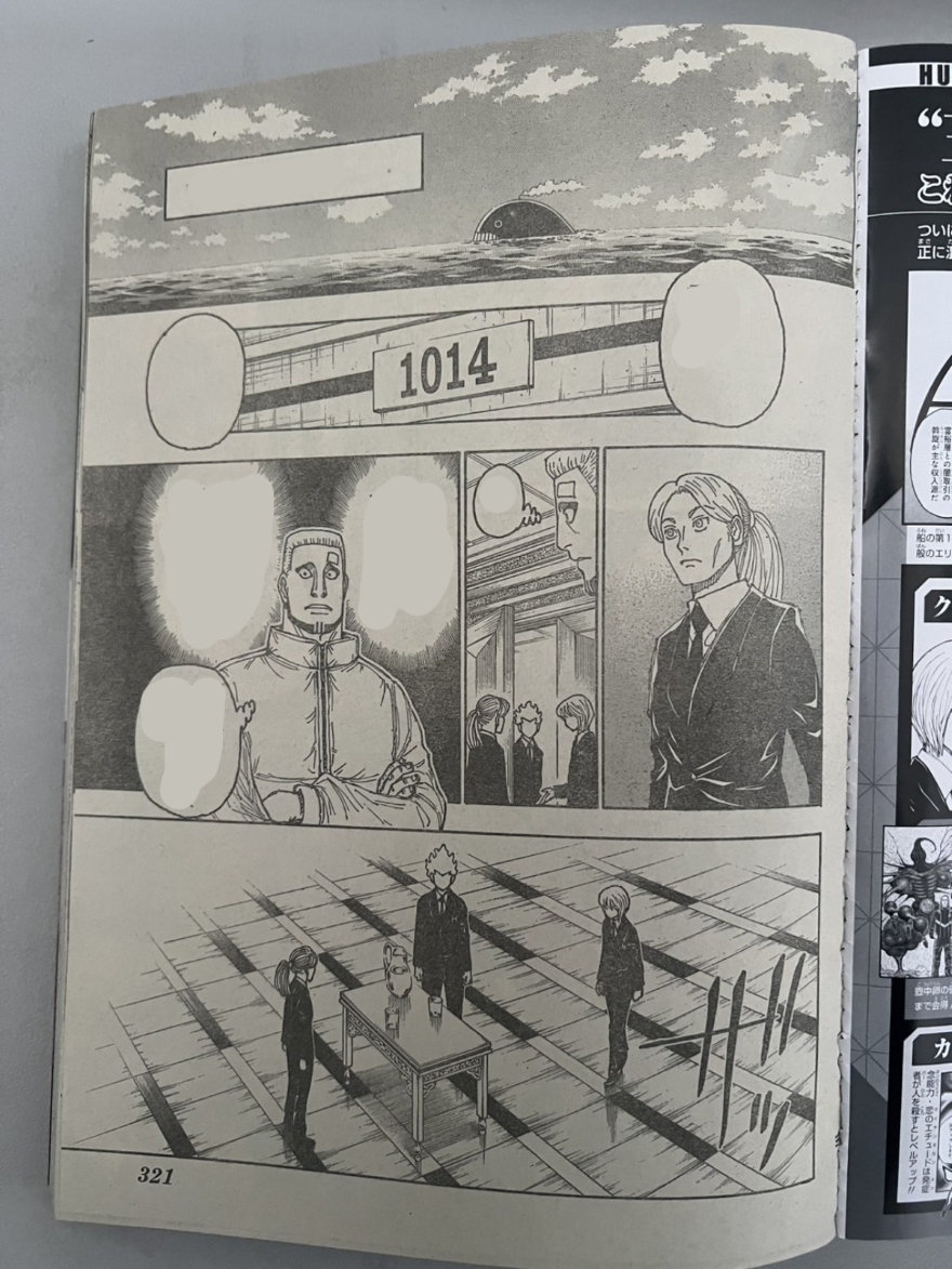 Spoiler Hunter X Hunter chap 401