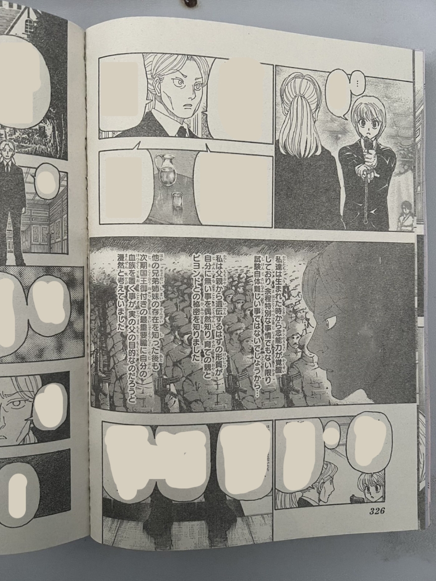 Spoiler Hunter X Hunter chap 401