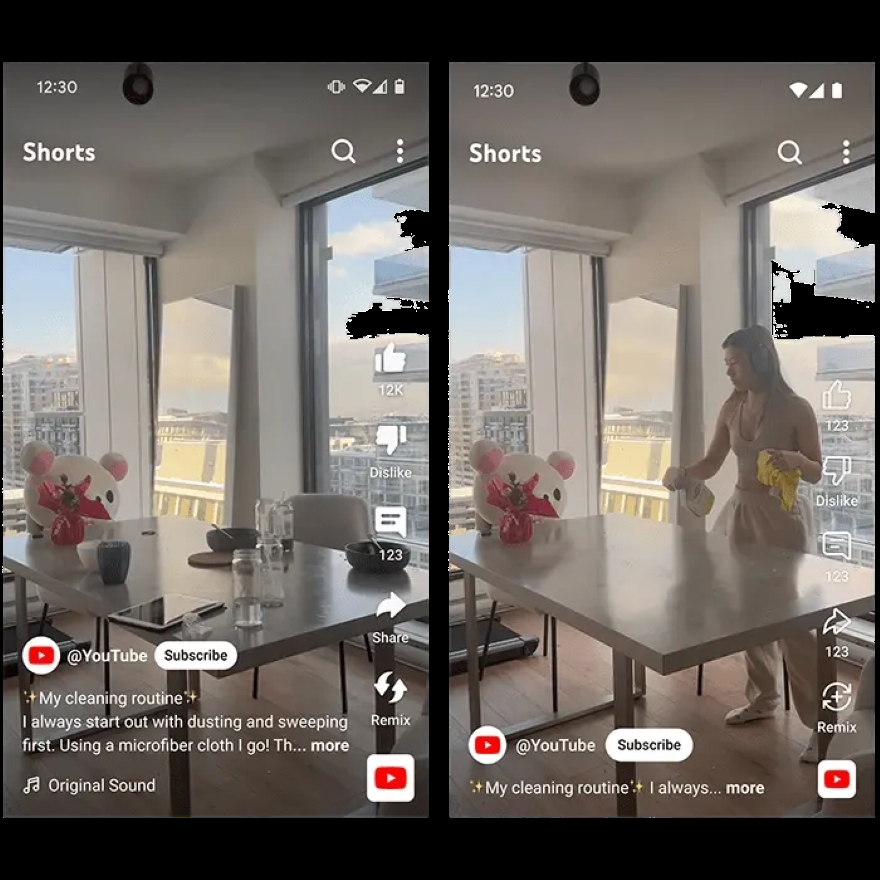 YouTube Shorts x3 thời lượng