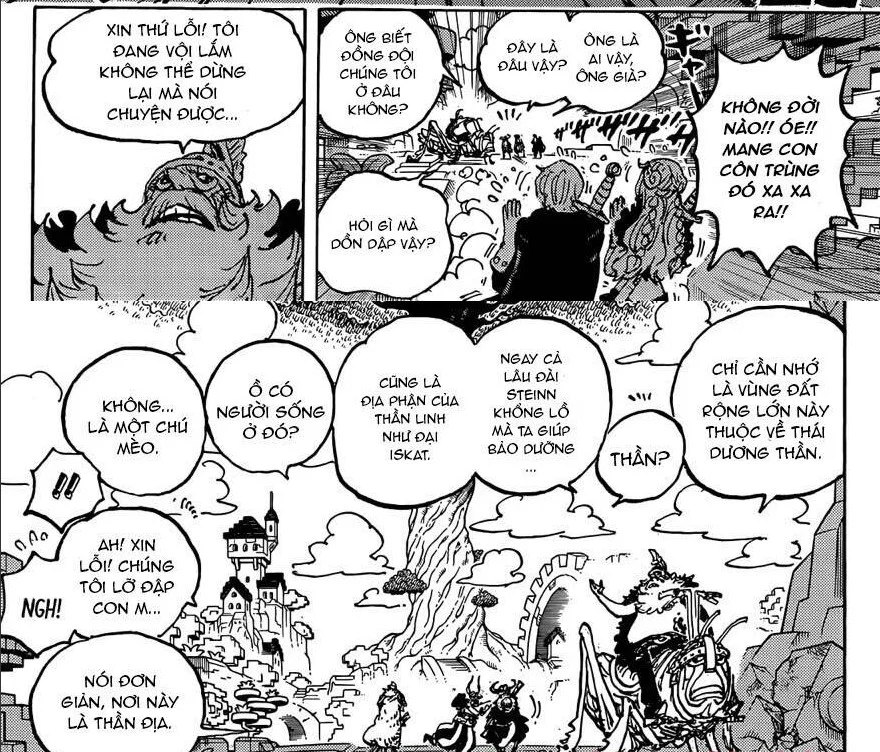 Phân tích One Piece chap 1128: Bí ẩn thế giới thu nhỏ Elbaf