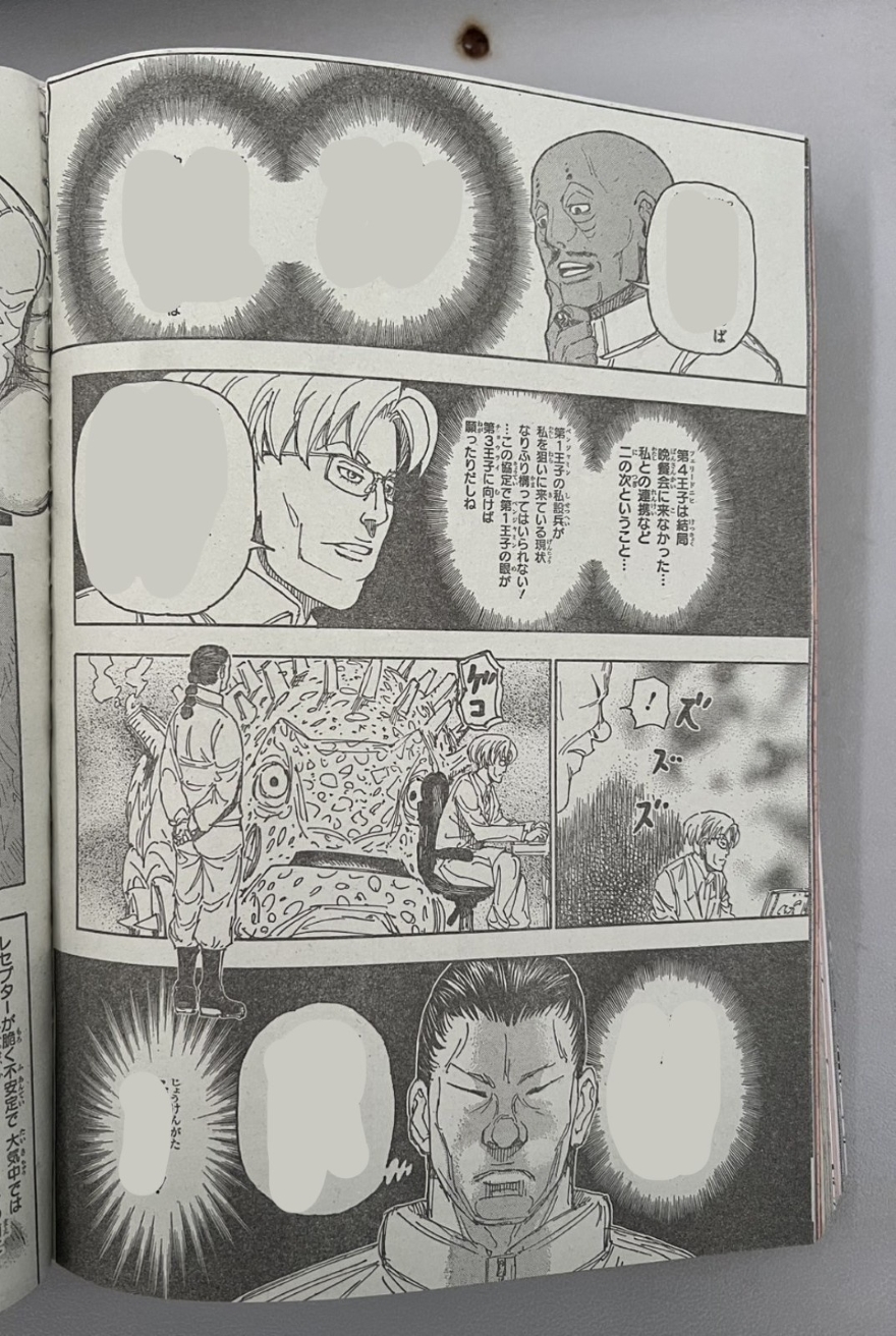 Spoiler Hunter x Hunter chap 402