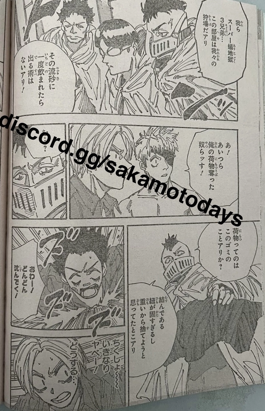 Spoiler Sakamoto Days chap 185