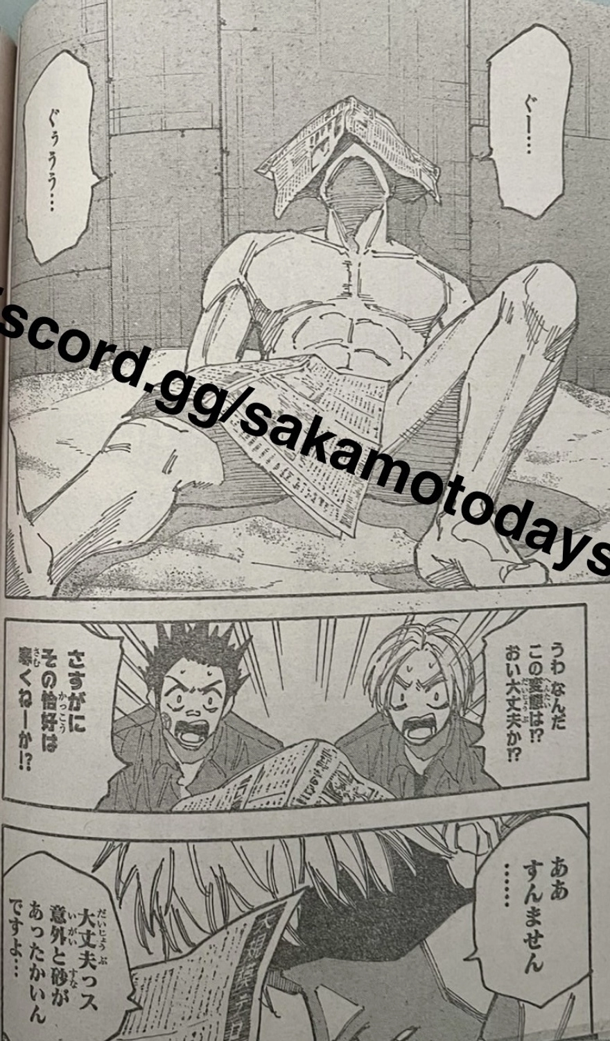 Spoiler Sakamoto Days chap 185