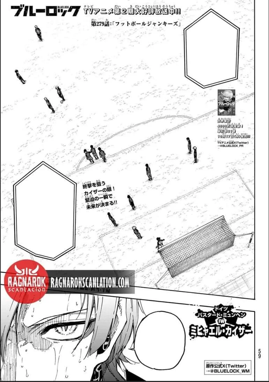 Spoiler Blue Lock chap 279: Đỉnh cao của cuộc đối đầu