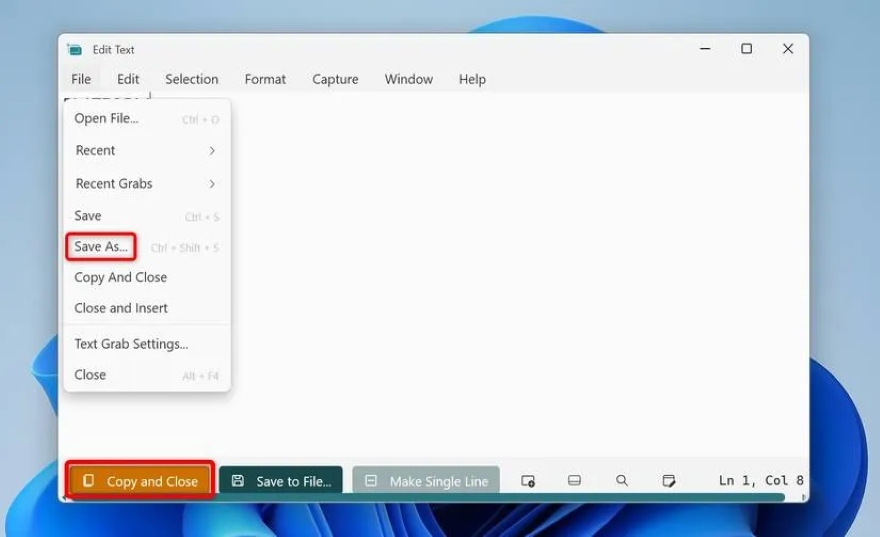 Cách trích xuất văn bản từ hình ảnh trên Windows 11