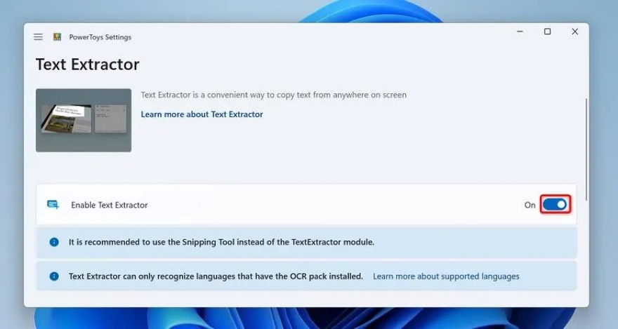 Cách trích xuất văn bản từ hình ảnh trên Windows 11