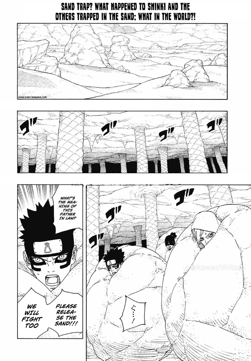 Spoiler Boruto chap 95