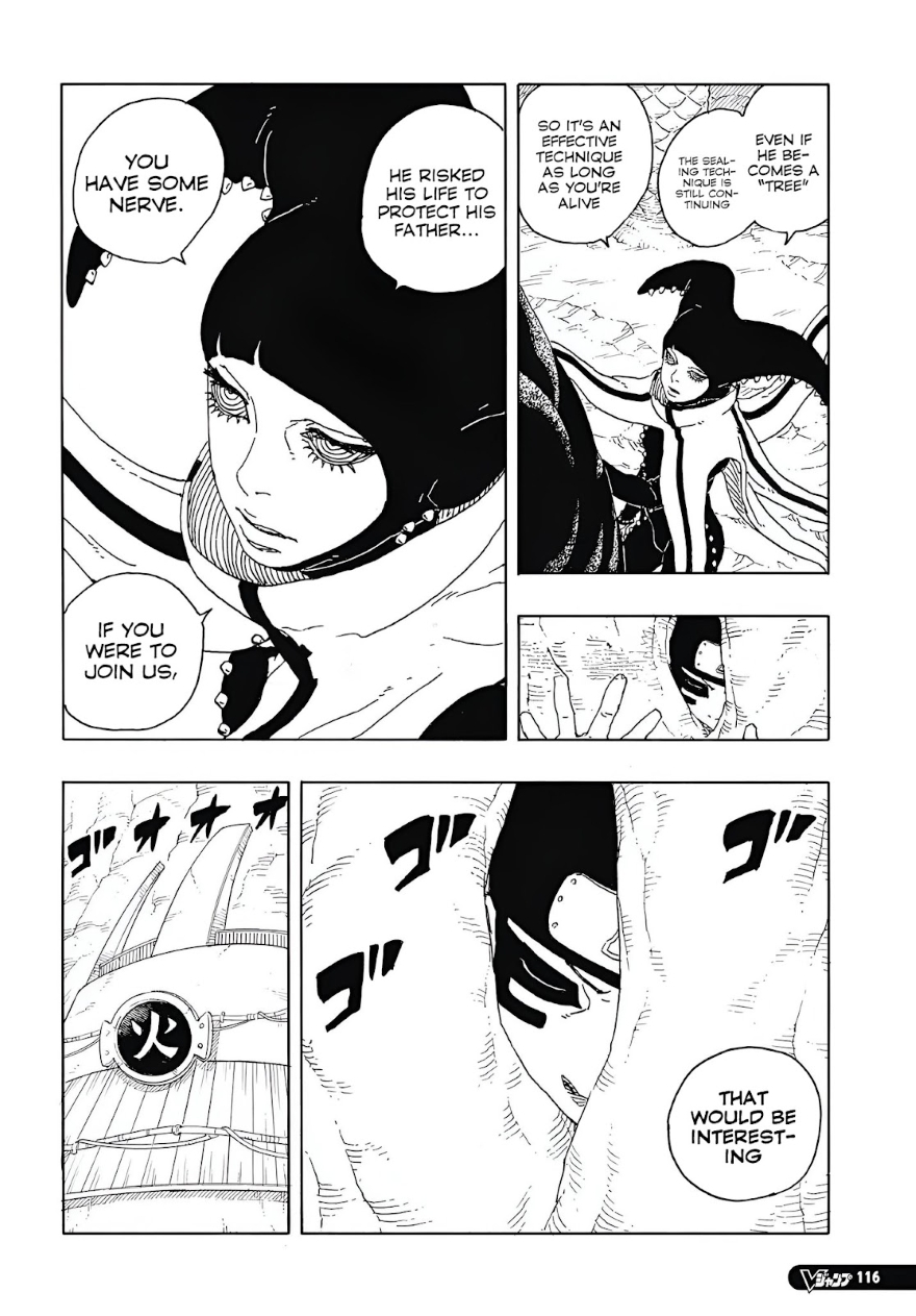 Spoiler Boruto chap 95