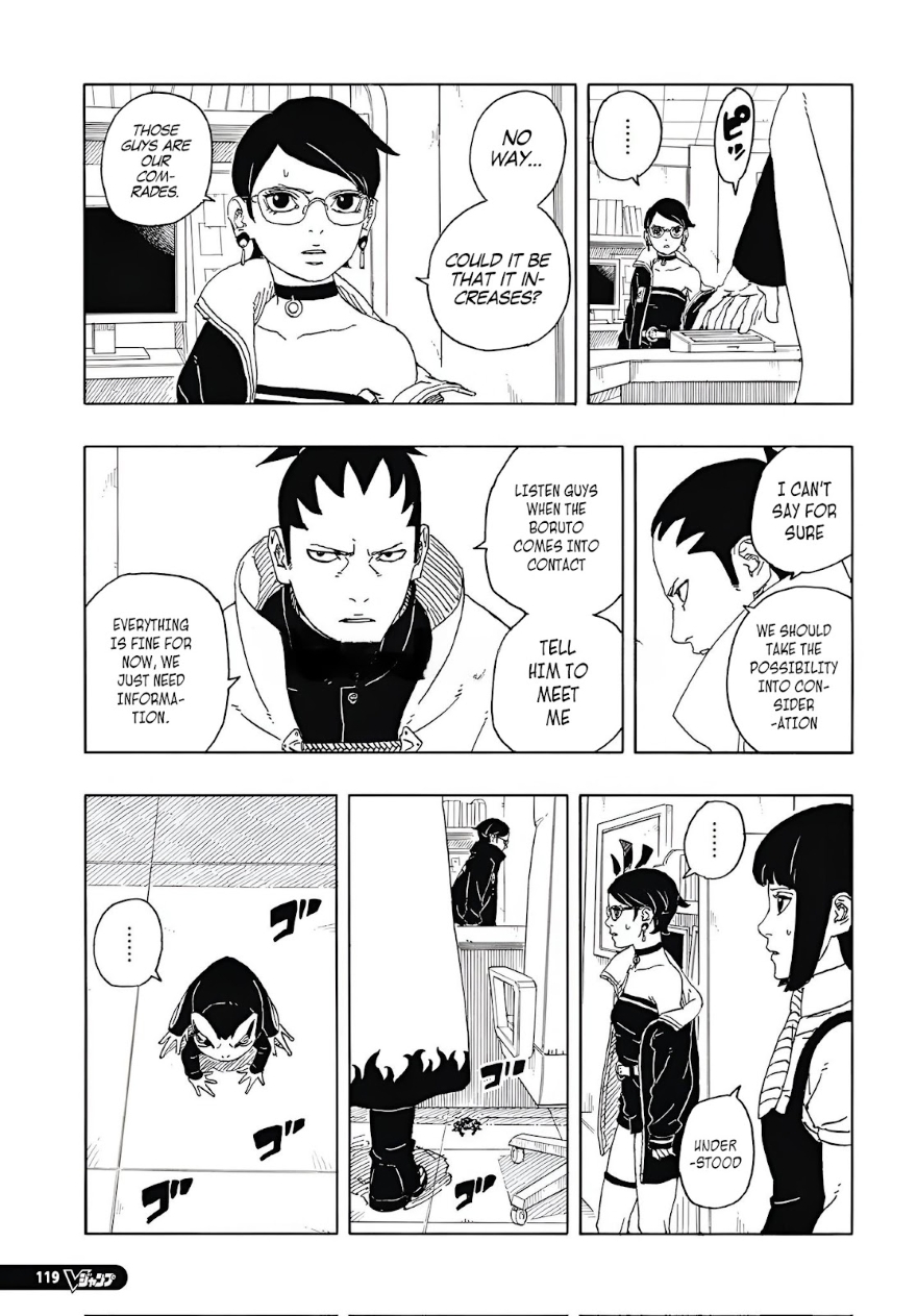 Spoiler Boruto chap 95