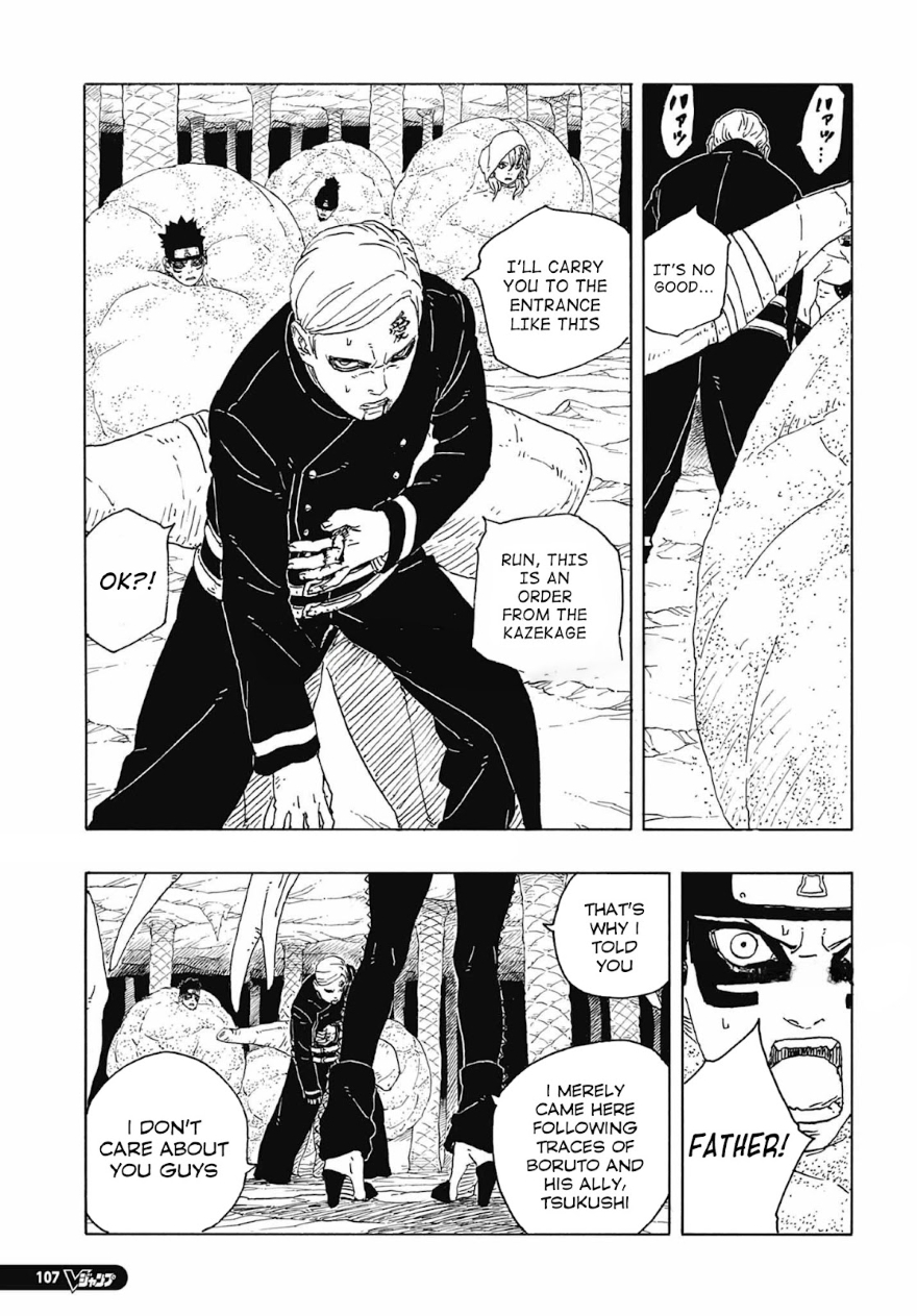 Spoiler Boruto chap 95