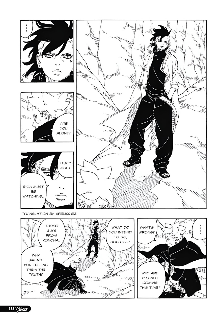 Spoiler Boruto chap 95
