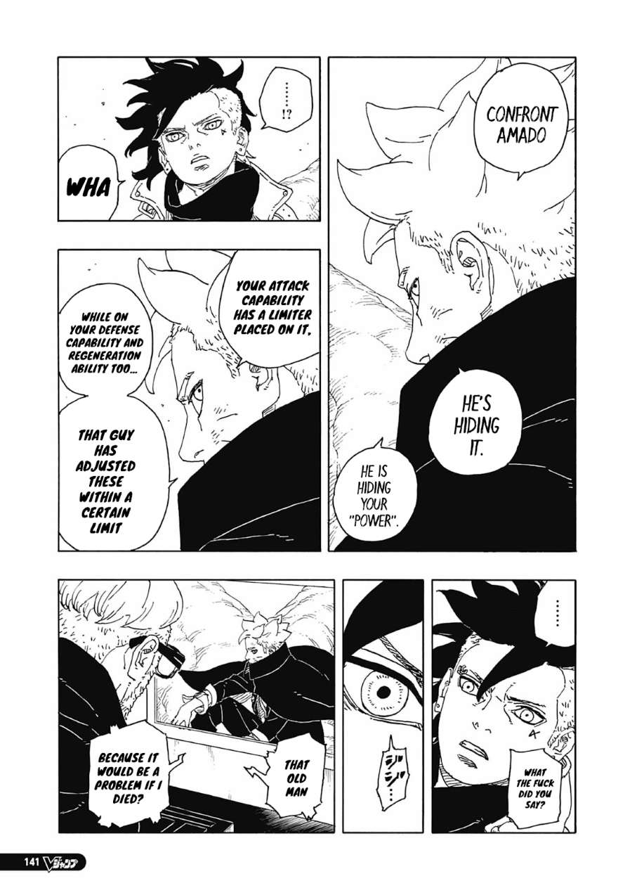 Spoiler Boruto chap 95