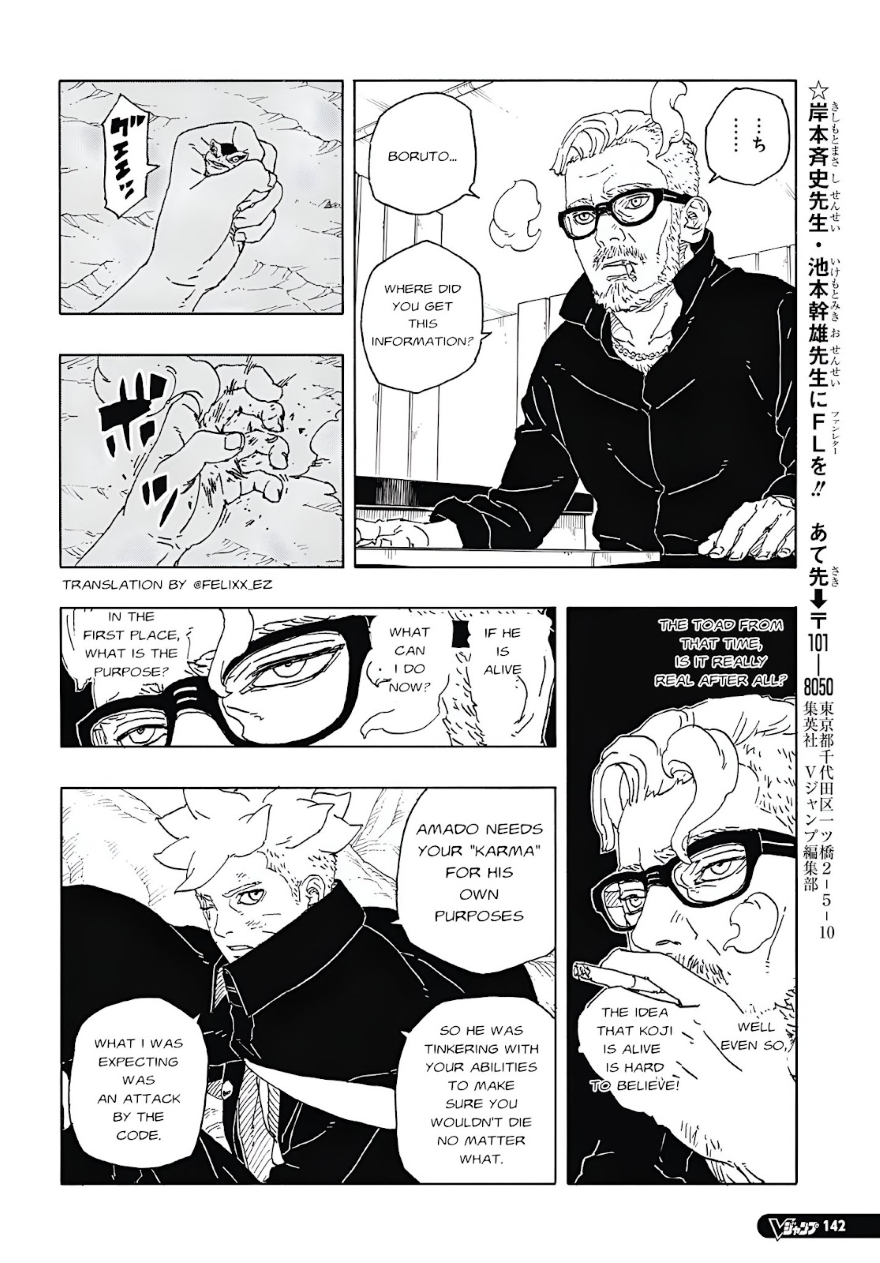Spoiler Boruto chap 95