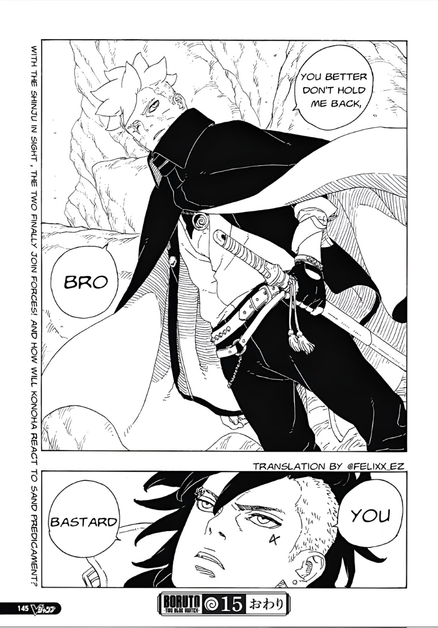 Spoiler Boruto chap 95